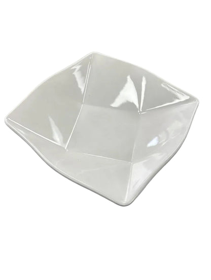 Bol en mélamine 19 cm, motif losange blanc