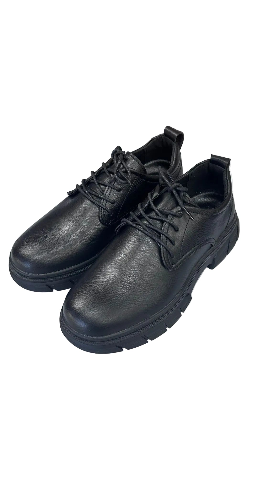 Professional Slip-Resistant Black Work Shoes (Size 37-45)