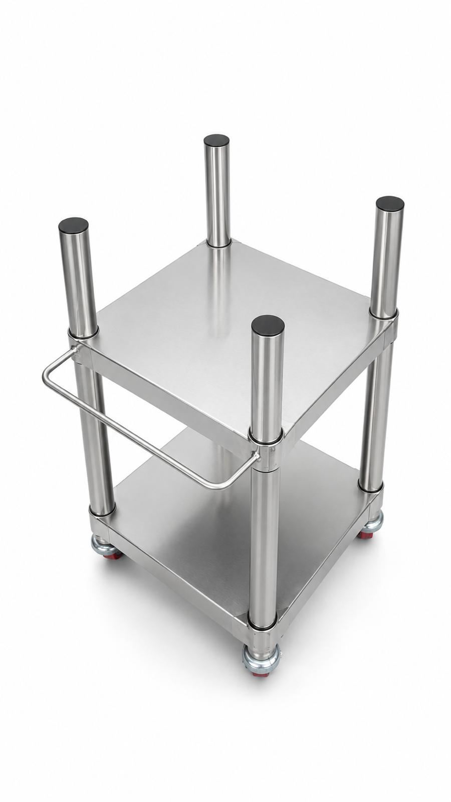 Stainless Steel Rice Warmer Table / Cart
