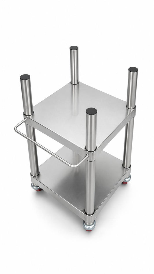 Stainless Steel Rice Warmer Table / Cart
