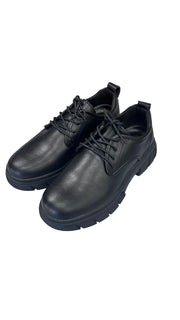 Professional Slip-Resistant Black Work Shoes (Size 37-45)