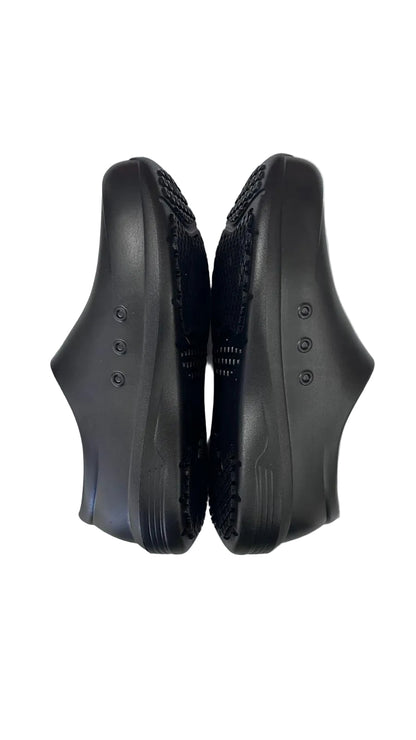 Professional Slip-Resistant Black Safety Clogs  (Size 37-45)