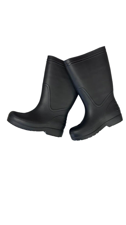 Professional Heavy-Duty Black Waterproof Work Boots (Size 36-45)