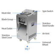 Eastfair Yd-Dq-7 Removable Large Meat Cutting Machine