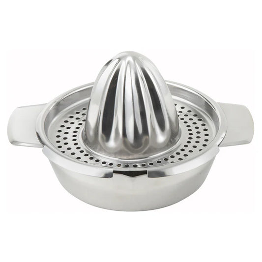 WINCO 5" Dia Manual Citrus Juicer, Stainless Steel