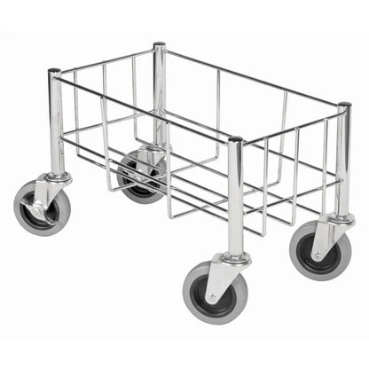 WINCO Wire Dolly for Slender Trash Can