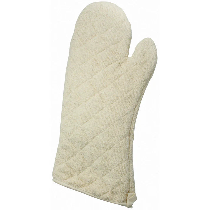 WINCO Oven Mitt, Terry Cloth, Silicone Lining
