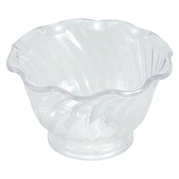 Winco  Ice Cream Dish, 5Oz, Clear