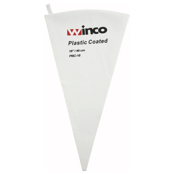 WINCO Pastry Bag, Cotton with Plastic Coating