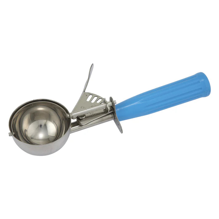 Cuillère à glace monobloc à code couleur Winco