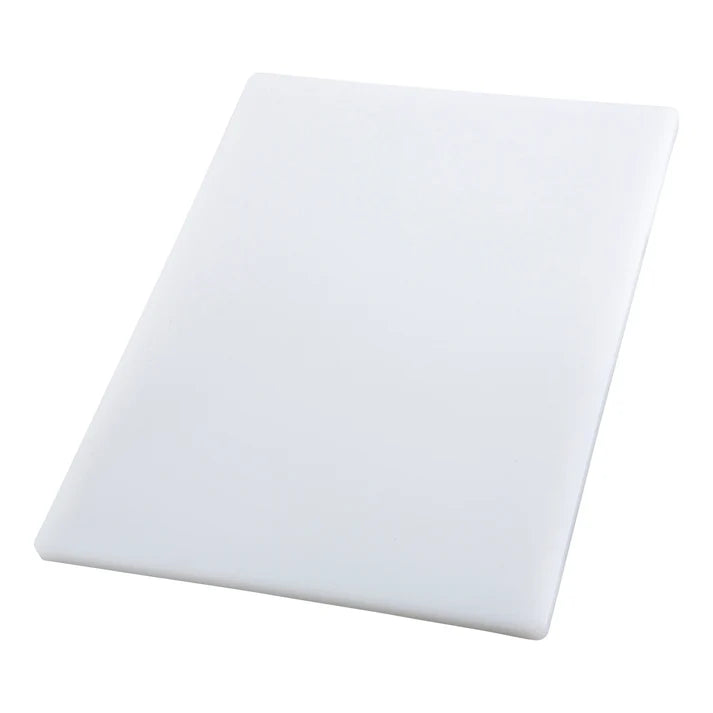 WINCO White Rectangular Cutting Board