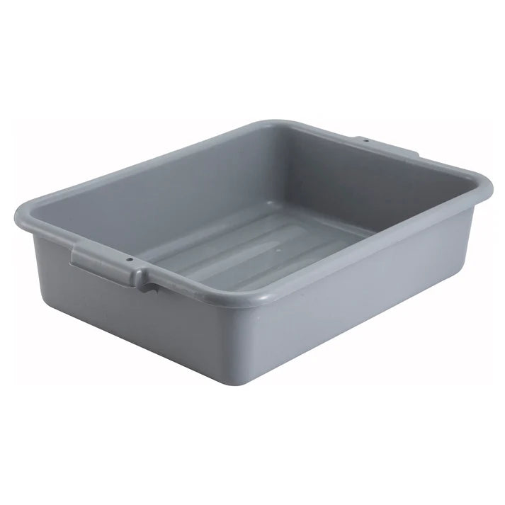 WINCO Standard Weight Polypropylene Dish Box