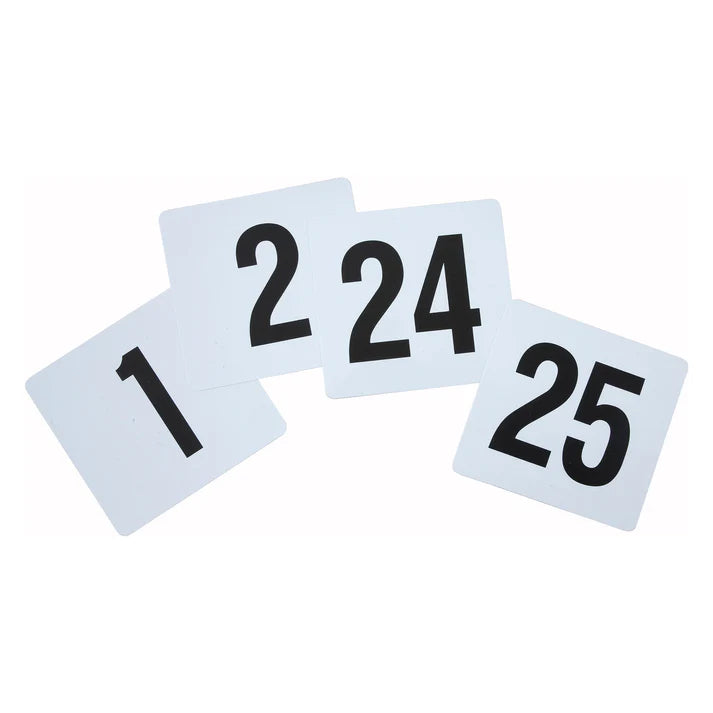 Winco Plastic Table Numbers
