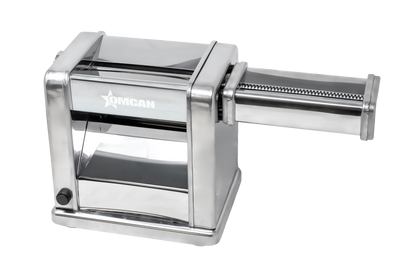 Electric Pasta Sheeter with 3 Cutters, Silver