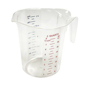 Winco Polycarbonate Measuring Cup With Color Graduations