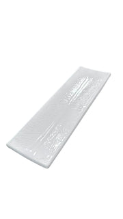 Melamine 20.25" X 6.25" White Long Sushi Plate