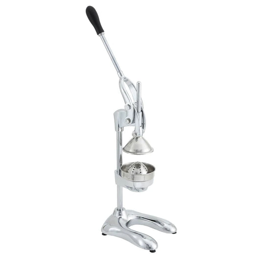 WINCO Hand Press Citrus Juicer, 19", Premium