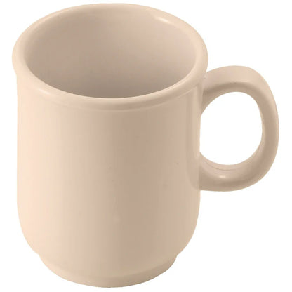 WINCO Melamine 8 oz Boulbous Mugs 12 pcs/pack