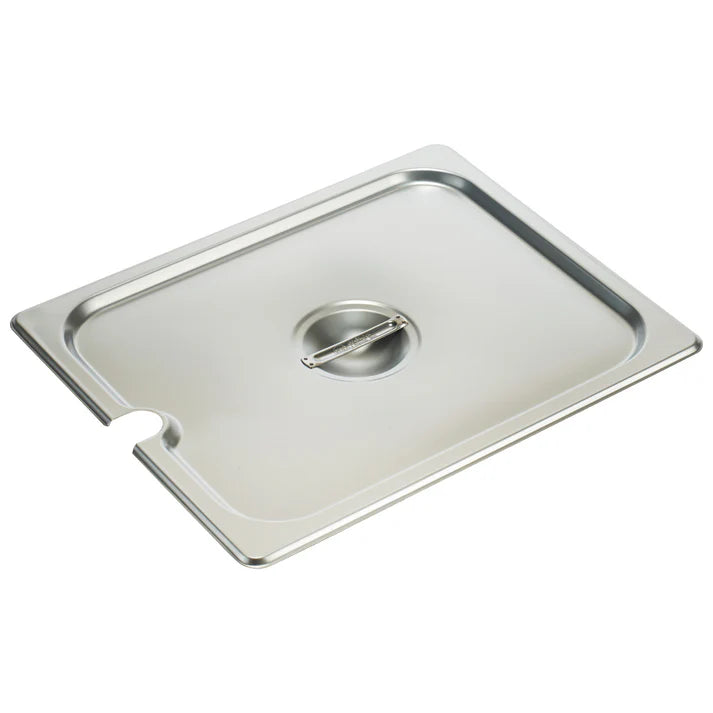 Winco 18/8 Stainless Steel Steam Pan Cover