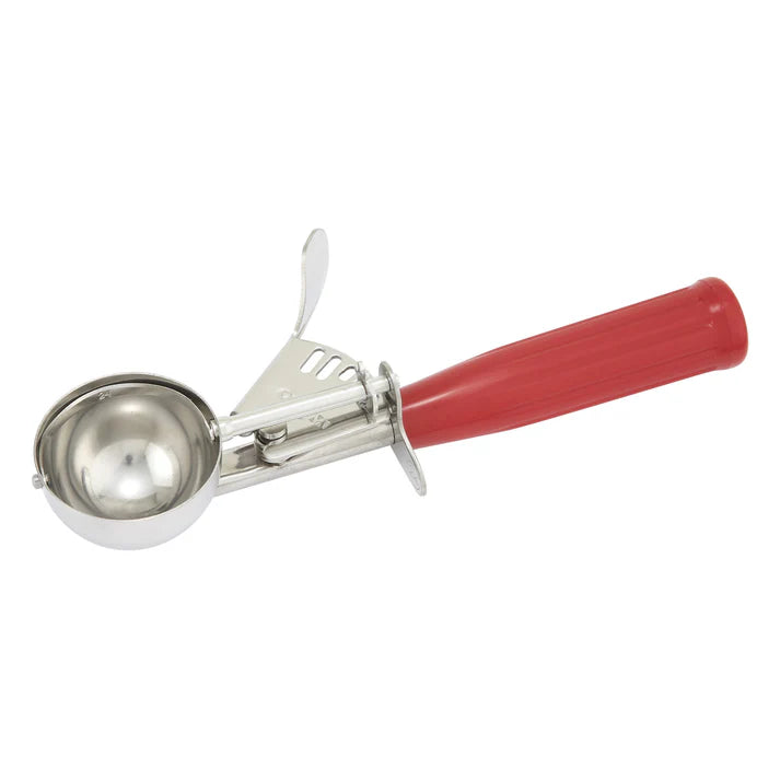 Cuillère à glace monobloc à code couleur Winco