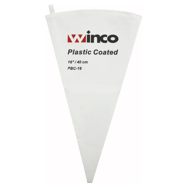 Winco Pastry Bag, Cotton With Plastic Coating