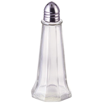 Glass Paneled Shakers With Mushroom Tops