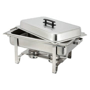 Winco Newburg, chafing dish pleine taille, 8 pintes, acier inoxydable