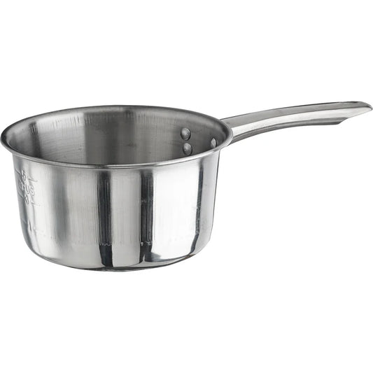 WINCO Stainless Steel Sauce Pan, Mirror Finish