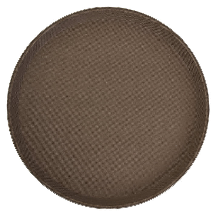 Winco Deluxe Fiberglass Tray, Non-Slip, Round