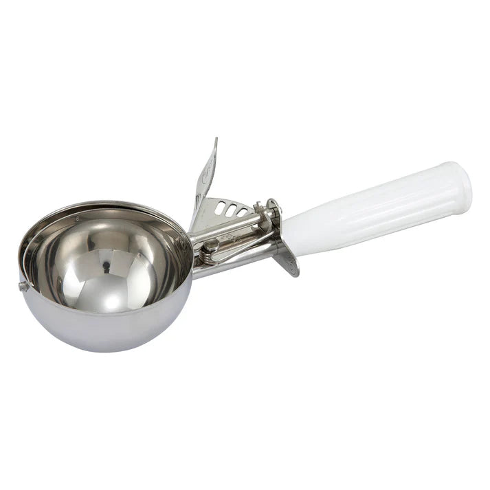 Cuillère à glace monobloc à code couleur Winco