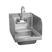 North Star S/S Hand Sink W/Splash Guard