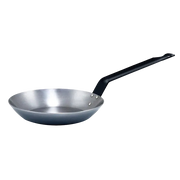 Winco French Style Fry Pan, Polished Carbon Steel (Spain)