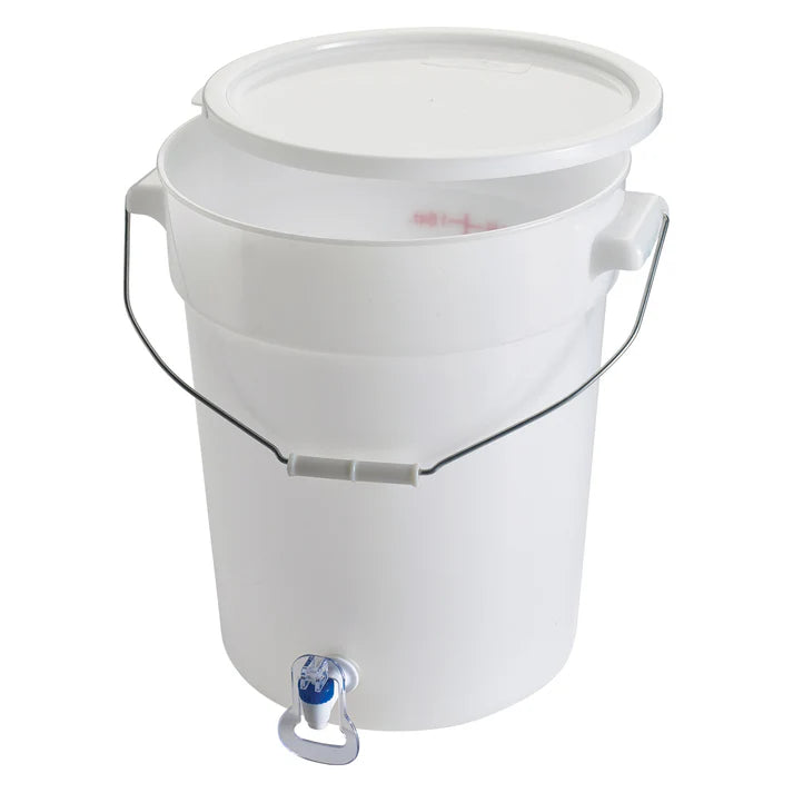 Winco White Beverage Dispenser