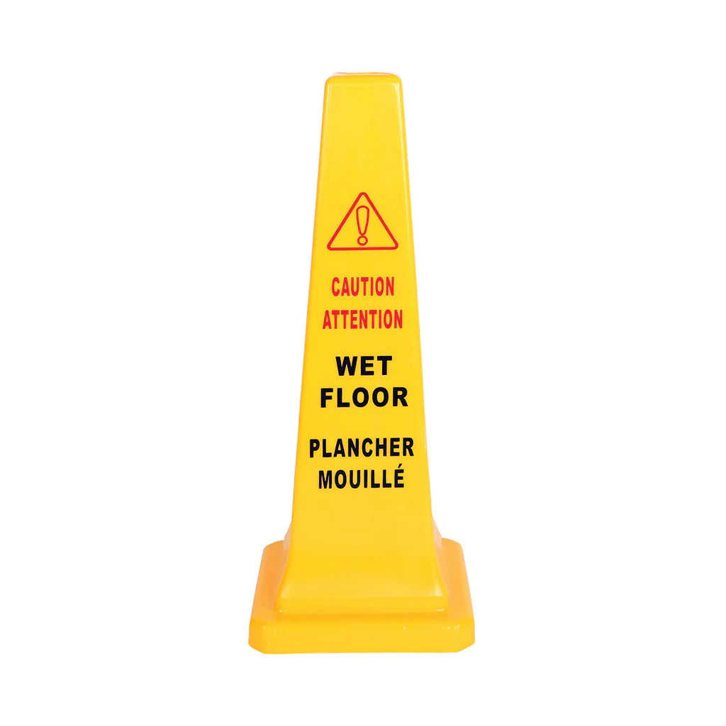 GLOBE Safety Cone English-French - Large/ 36"H