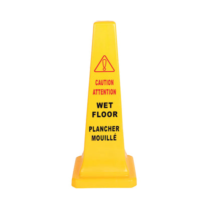 GLOBE Safety Cone English-French - Large/ 36"H