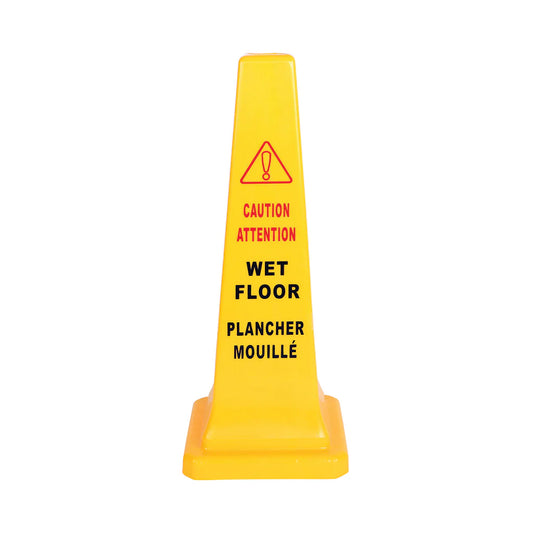 GLOBE Safety Cone English-French - Large/ 36"H