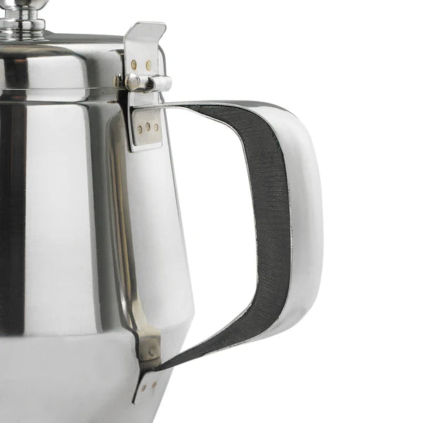 WINCO Gooseneck Teapot, Stainless Steel
