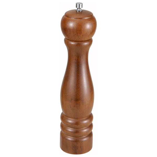 Winco Peppermill, Russet Brown Wood