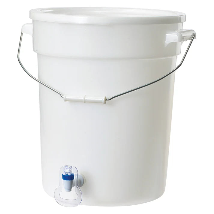 Winco White Beverage Dispenser