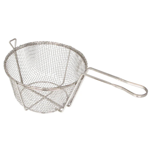 WINCO Round 4mm Mesh Wire Fry Basket