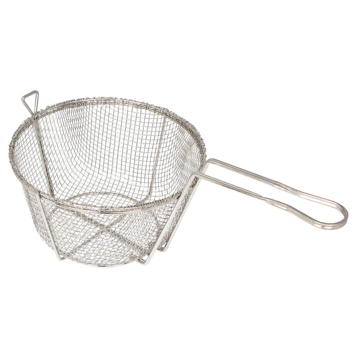 Winco Round 4Mm Mesh Wire Fry Basket