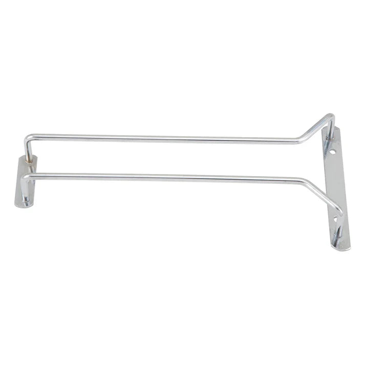 Winco 10" Wire Single Channel Glass Hanger