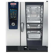 Four mixte Rational Icombi Pro 10 plateaux demi-taille au gaz naturel - 208/240 V, monophasé