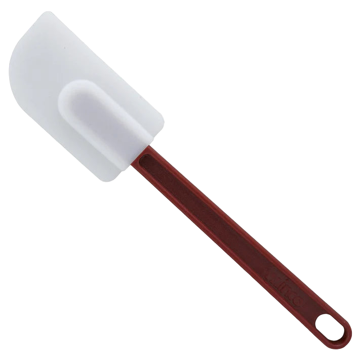 WINCO Silicone Scraper, Flat Blade, Heat Resistant