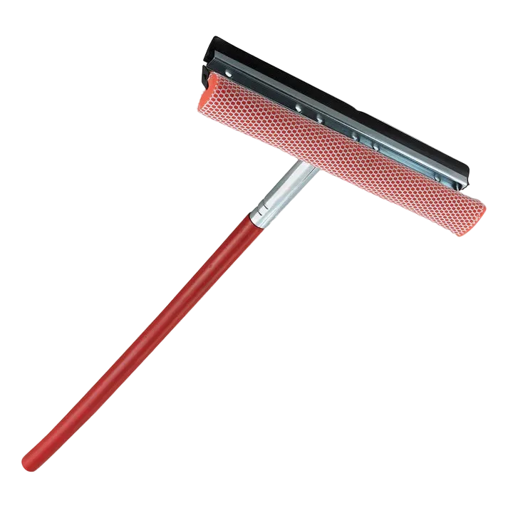 Winco 12" Window Squeegee With Sponge