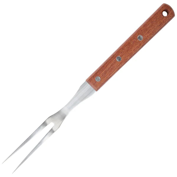 Winco Pot Fork With Wooden Handle - 21-7/8"