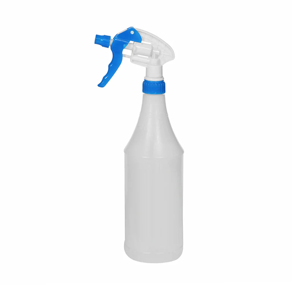 Globe Sprayer Set Bottles With Graduations - 9.25 Inch Tube With 32Oz Bottle / Blue