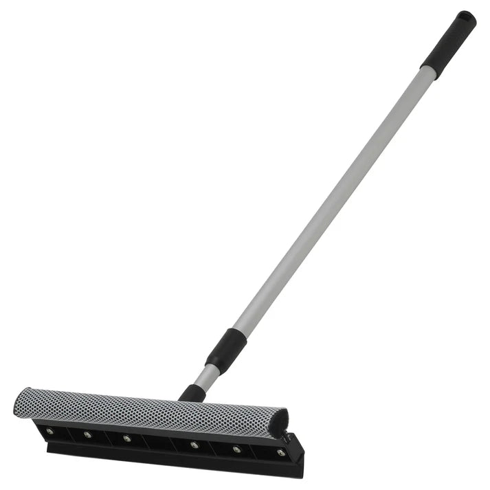 WINCO 15" Window Squeegee with Telescopic Handle