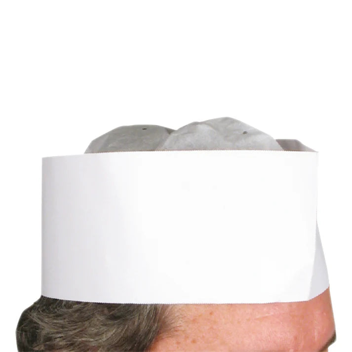 Toques de chef jetables Winco
