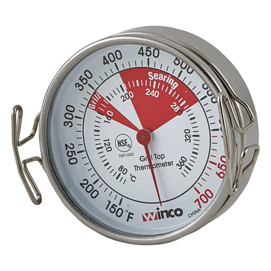 WINCO  Grill Surface Thermometer, 2-1/4” Dial